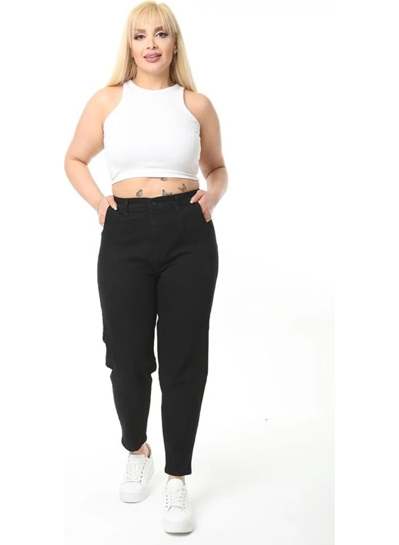 Cedy Denim جينز موم بليت بحجم زائد للنساء C600 - Image 5